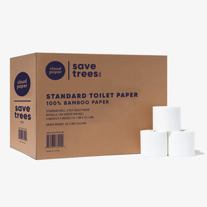 cloud paper save trees extra large toilet paper