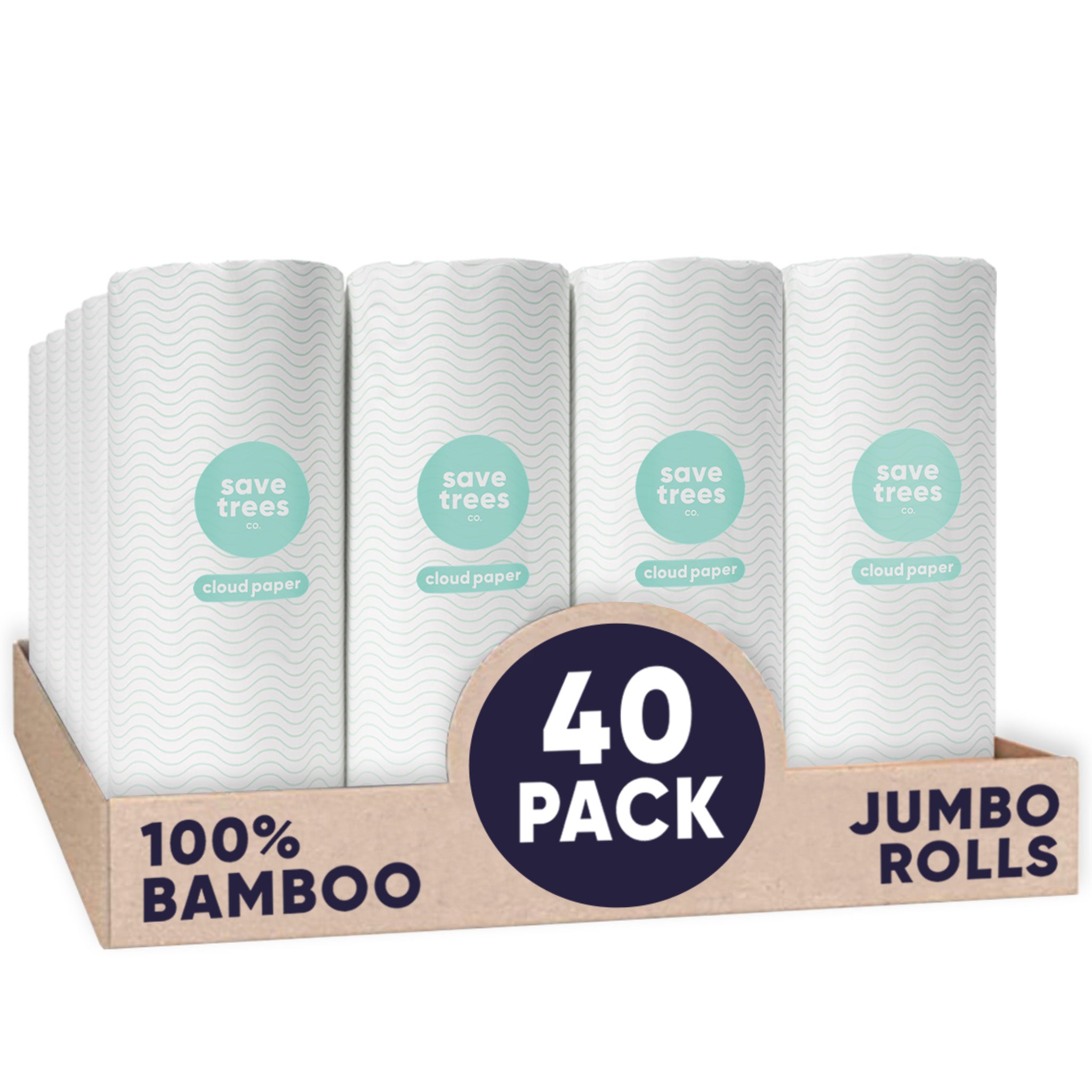 Bamboo Paper Towels in Bulk & Wholesale by Cloud Paper