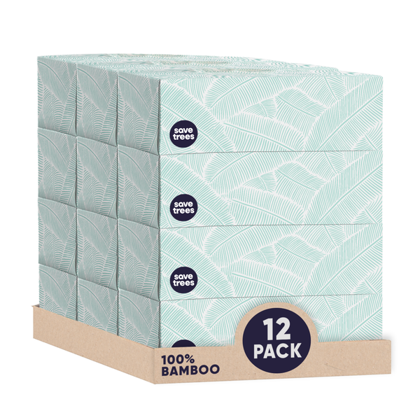 Bamboo Tissues - 12 Boxes