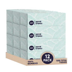 Bamboo Tissues - 12 Boxes
